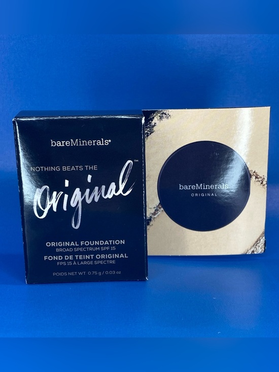 bareMinerals Other - bareMinerals Original Foundation Sample Size .03 oz with brush - Medium Beige 12